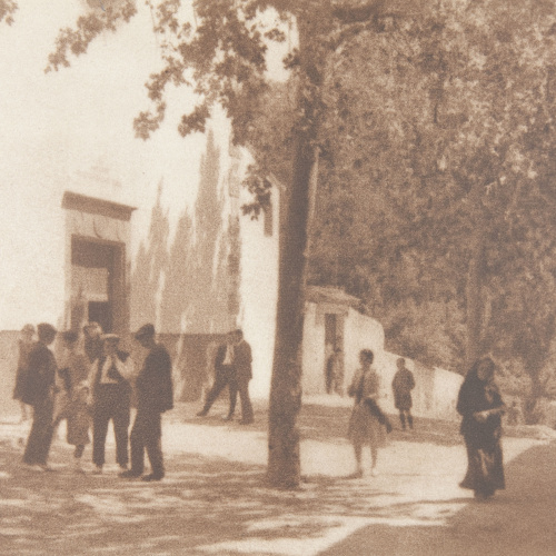 image for: Claudi Carbonell - Sortida de missa - No datat