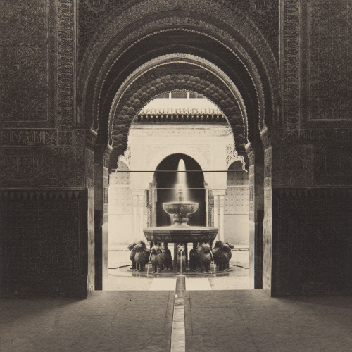 image for: Claudi Carbonell - Alhambra. Patio de los Leones - No datat