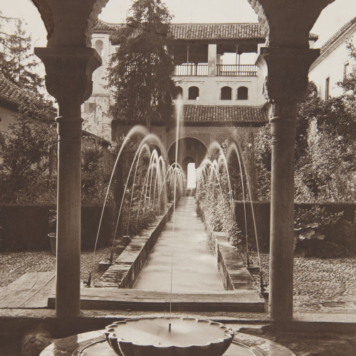 image for: Claudi Carbonell - Sense títol [Generalife. Patio de la Acequia] - No datat