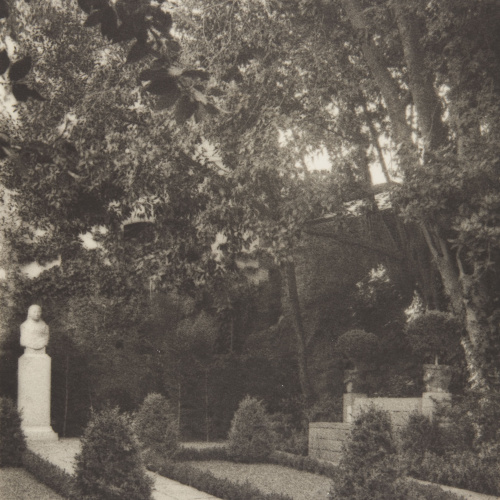 image for: Claudi Carbonell - Rincón jardín Oliveras - 1927