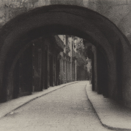 image for: Claudi Carbonell - Un carrer de Girona - No datat