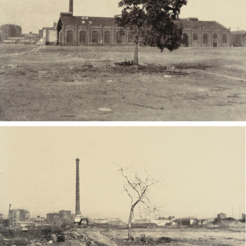 image for: Martí Llorens - Nau industrial i xemeneia Folch - Barcelona, 1987