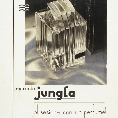 image for: Ramon Batlles - Fotografia publicitària per a Myrurgia. Projecte original per a l&#039;anunci de l&#039;extracte «Jungla» - 1933-1936
