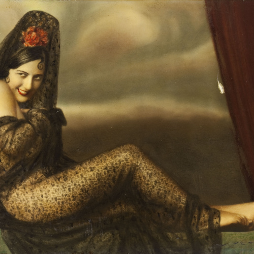 image for: Josep Masana - Sense títol [Maja somrient] - Entre 1920-1940