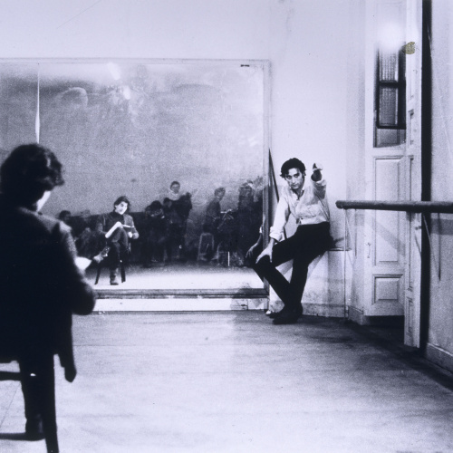 image for: Colita - Antonio Gades, ensayo en la Academia de Juan de Dios - Barcelona, 1965