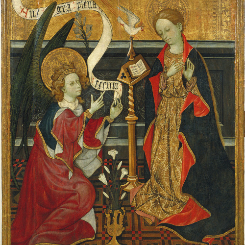 image for: Anònim. València - Anunciació - Cap a 1410-1430