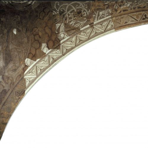 image for: Mestre de la sala capitular de Sixena - Moisès fa brollar aigua de la roca en el desert, de la sala capitular de Sixena  - Entre 1196-1208