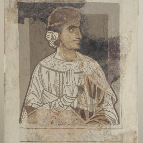image for: Mestre de la sala capitular de Sixena - D&#039;Eliaquim a Jessè de la genealogia de Crist segons Lluc, de la sala capitular de Sixena - Entre 1196-1208 [1]