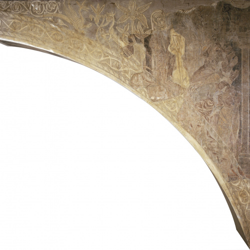 image for: Mestre de la sala capitular de Sixena - Adoració del vedell d&#039;or, de la sala capitular de Sixena - Entre 1196-1208
