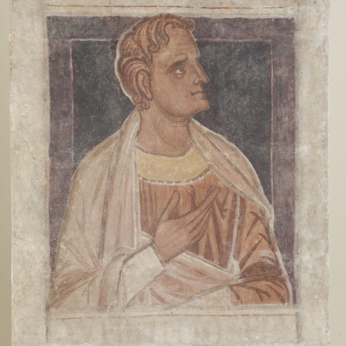 image for: Mestre de la sala capitular de Sixena - De Nangai a Resà de la genealogia de Crist segons Lluc, de la sala capitular de Sixena - Entre 1196-1208 [3]