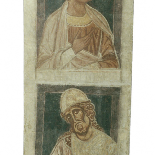image for: Mestre de la sala capitular de Sixena - De Nangai a Resà de la genealogia de Crist segons Lluc, de la sala capitular de Sixena - Entre 1196-1208