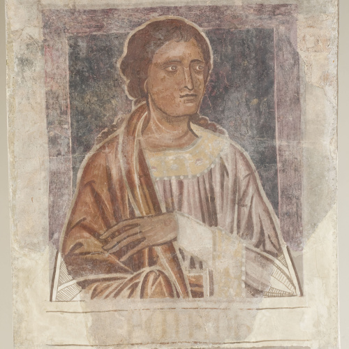 image for: Mestre de la sala capitular de Sixena - De Nangai a Resà de la genealogia de Crist segons Lluc, de la sala capitular de Sixena - Entre 1196-1208 [5]