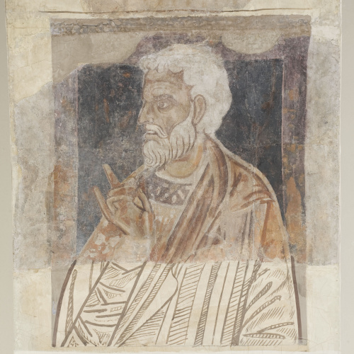 image for: Mestre de la sala capitular de Sixena - De Nangai a Resà de la genealogia de Crist segons Lluc, de la sala capitular de Sixena - Entre 1196-1208 [6]