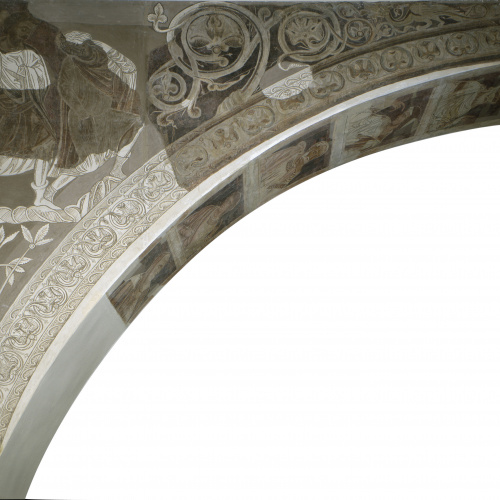 image for: Mestre de la sala capitular de Sixena - Caín mata Abel, de la sala capitular de Sixena - Entre 1196-1208