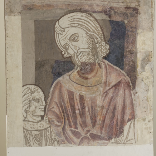 image for: Mestre de la sala capitular de Sixena - D&#039;Abihud a Eleazar de la genealogia de Crist segons Mateu, de la sala capitular de Sixena - Entre 1196-1208 [3]
