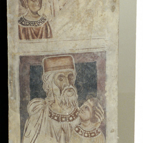 image for: Mestre de la sala capitular de Sixena - D&#039;Amon a Zorobabel de la genealogia de Crist segons Mateu, de la sala capitular de Sixena - Entre 1196-1208