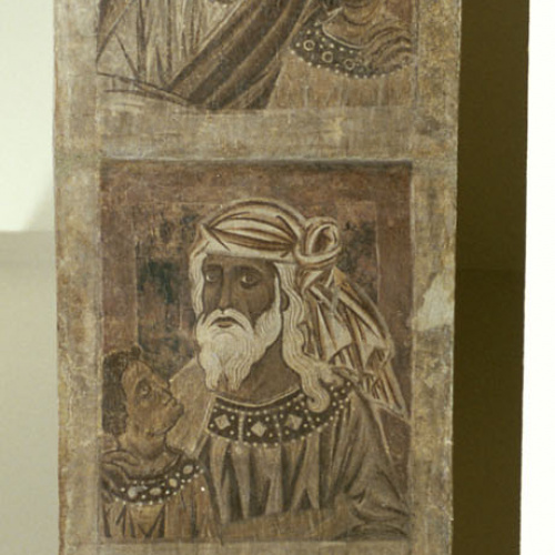 image for: Mestre de la sala capitular de Sixena - De Salmon a Roboam de la genealogia de Crist segons Mateu, de la sala capitular de Sixena - Entre 1196-1200
