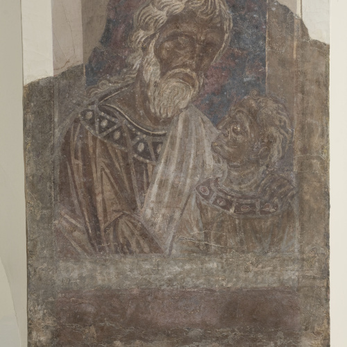 image for: Mestre de la sala capitular de Sixena - De Salmon a Roboam de la genealogia de Crist segons Mateu, de la sala capitular de Sixena - Entre 1196-1200 [1]