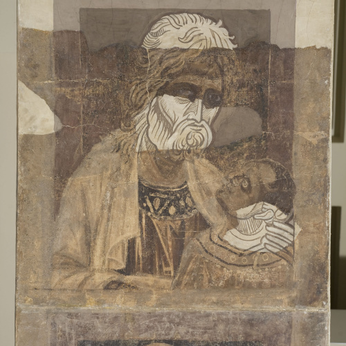 image for: Mestre de la sala capitular de Sixena - De Salmon a Roboam de la genealogia de Crist segons Mateu, de la sala capitular de Sixena - Entre 1196-1200 [4]