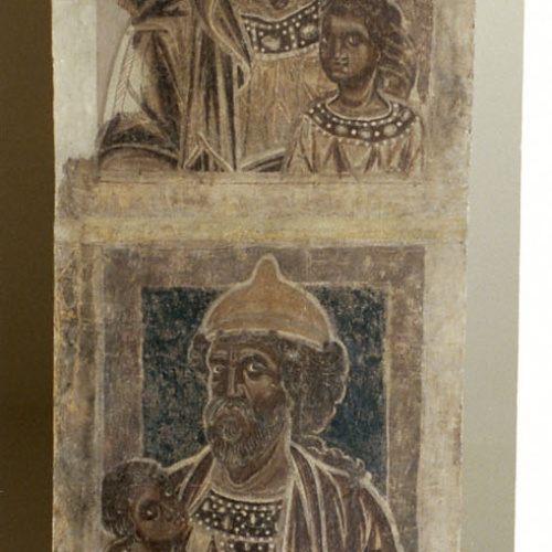 image for: Mestre de la sala capitular de Sixena - De Fares a Naason de la genealogia de Crist segons Mateu, de la sala capitular de Sixena - Entre 1196-1200