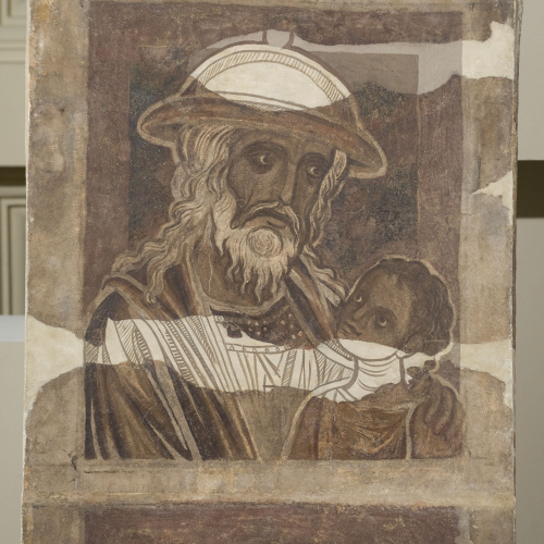 image for: Mestre de la sala capitular de Sixena - De Fares a Naason de la genealogia de Crist segons Mateu, de la sala capitular de Sixena - Entre 1196-1200 [1]