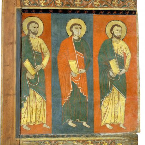 image for: Anònim. Catalunya. Taller de la Seu d&#039;Urgell del 1200 - Lateral esquerre de Sant Romà de Vila - Primer terç del segle XIII