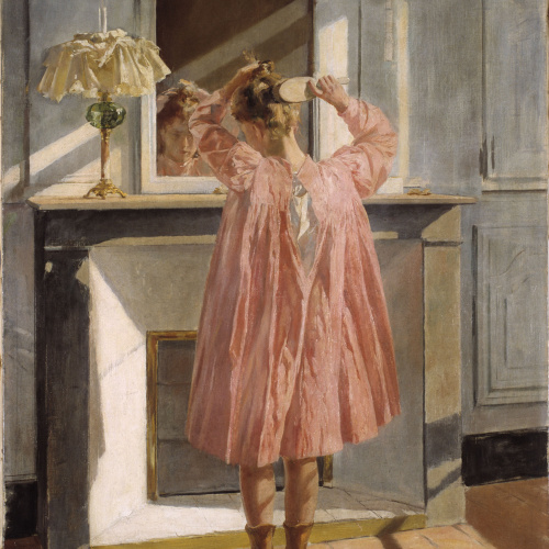 image for: Antoni Fabrés - La toilette - Cap a 1899