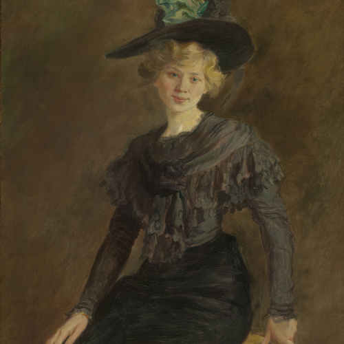 image for: Lluïsa Vidal - Retrat de Carlota Vidal - Cap a 1906