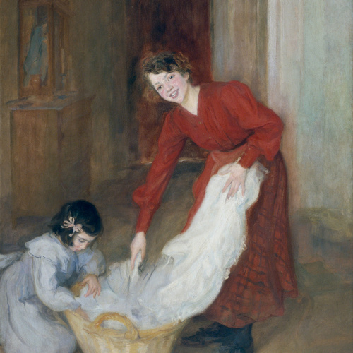 image for: Lluïsa Vidal - Les mestresses de casa - 1905