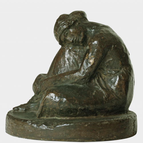 image for: Juli González - Dona asseguda pensativa - Cap a 1910-1914