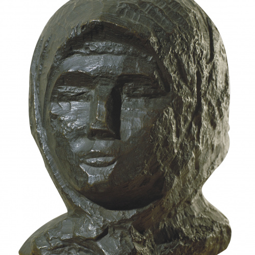 image for: Juli González - Cap de Montserrat amb mocador - Cap a 1934-1936