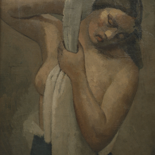 image for: Juli González - Noia rentant-se - Cap a 1920-1926