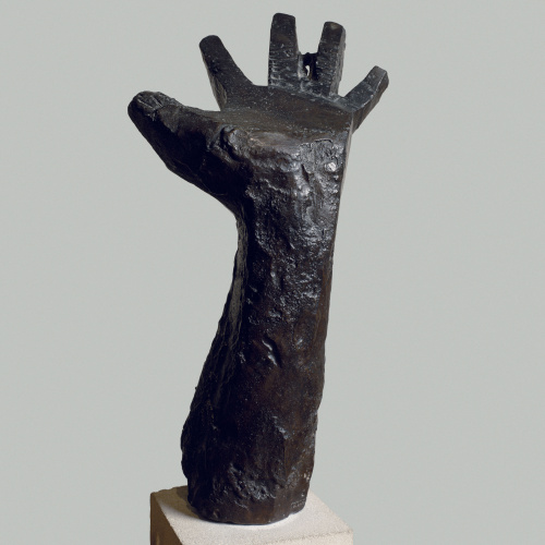 image for: Juli González - Mà esquerra aixecada - Cap a 1942