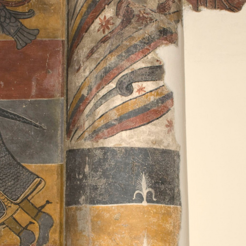 image for: Mestre del Judici Final - Fust i capitell ornamentats de Santa Maria de Taüll - Després de 1123