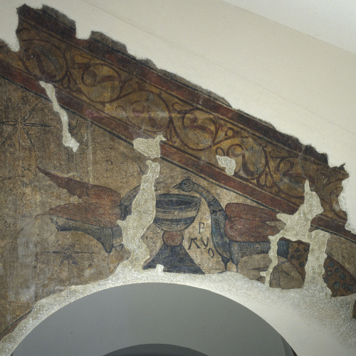 image for: Mestre de Santa Maria de Taüll - Paons abeurant-se d&#039;un calze de Santa Maria de Taüll - Cap a 1123