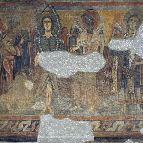 image for: Mestre de Santa Maria de Taüll - Arc del Tetramorf amb serafí i arcàngel de Santa Maria de Taüll - Cap a 1123