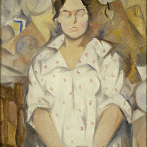 image for: Rafael Barradas - Retrat de Pilar - 1919