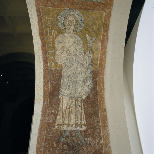 image for: Tercer Mestre de Sorpe - Sant Pastor i el símbol zodiacal de Càncer de Sorpe - Mitjan segle XII [1]