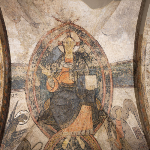 image for: Anònim. Catalunya - Maiestas Domini i Tetramorf de Cardona - Cap a 1200