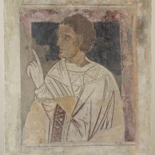 image for: Mestre de la sala capitular de Sixena - D&#039;Abraham a Noè de la genealogia de Crist segons Lluc, de la sala capitular de Sixena - Entre 1196-1208 [2]