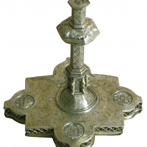 image for: Anònim. Catalunya. Lleida - Base del vas litúrgic de Ferrer Colom, bisbe de Lleida (1334-1340) - Entre 1323-1334
