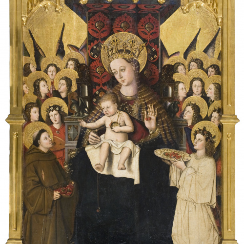image for: Mestre de la Porciúncula - Mare de Déu de la Porciúncula - Cap a 1450