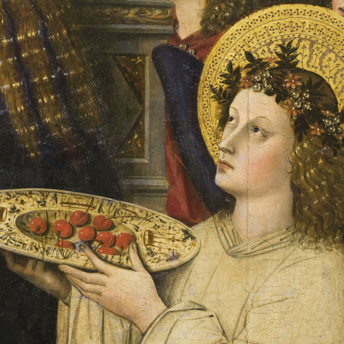 image for: Mestre de la Porciúncula - Mare de Déu de la Porciúncula - Cap a 1450 [1]