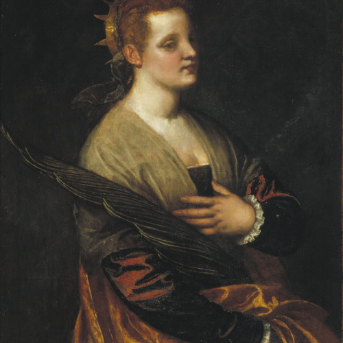 image for: Paolo Caliari dit &quot;Il Veronese&quot; - Santa Caterina - 1580-1585