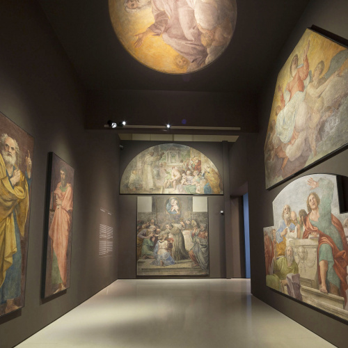 image for: Annibale Carracci - Pintures murals de la Capella Herrera. dedicada a sant Dídac d&#039;Alcalà - 1604-1606