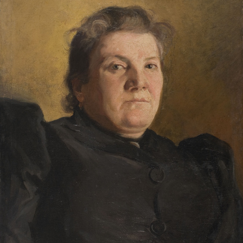 image for: Joaquim Mir - Retrat de dona - 1895