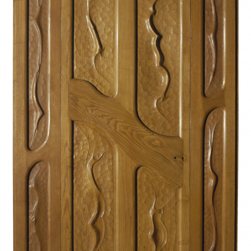 image for: Antoni Gaudí - Porta amb dues polseres - Cap a 1906
