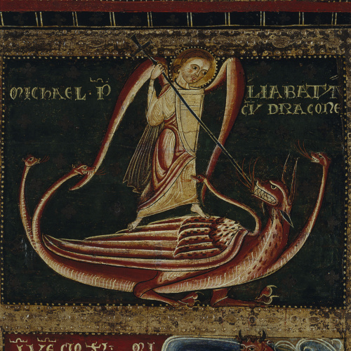 image for: Mestre de Sant Pau de Casserres - Frontal d&#039;altar dels Arcàngels - Segon quart del segle XIII [2]