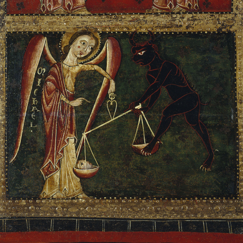 image for: Mestre de Sant Pau de Casserres - Frontal d&#039;altar dels Arcàngels - Segon quart del segle XIII [3]