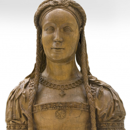 image for: Pasquier Borman - Bust reliquiari d&#039;una santa verge - Entre 1520-1530